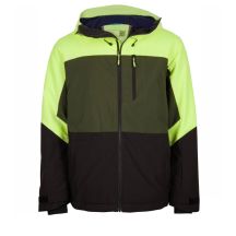 O'neill Men's Winter Sports Jacket Carbonite Snowboard Skis 10K Green Black