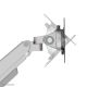 30. Neomounts DS70-250SL1 Monitor Holder/Stand 88.9 cm (35") Desk Silver
