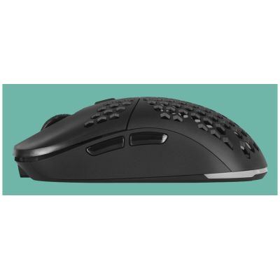 2. GAMIAC PX71 Gaming Mouse Ambidextrous RF Wireless + USB Type-A Optical 16000 DPI