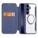 2. Dux Ducis Skin X Pro case for Samsung S24+ with magnetic ring and flap - blue