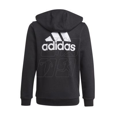 2. Adidas Essentials Full-Zip Hoodie Jr GN4020