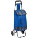 6. TROLLEY SHOPPING BAG ON WHEELS WITH FRAME 31L BLUE