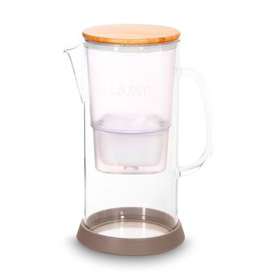 8. Lauben Glass Water Filter Jug 32GW