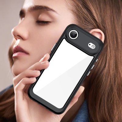 7. Outer Space Case for iPhone 17 Air - Black Transparent