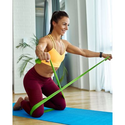 9. SMJ Sport fitness Light resistance band 0.35 mm EX035