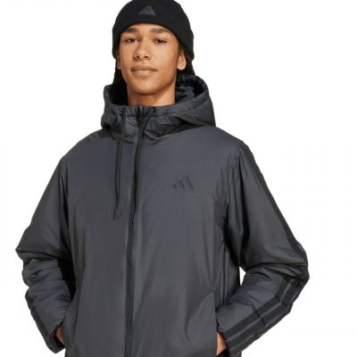 10. adidas Essentials Climawarm 3 Stripes Insulated Hooded M KB8149 jacket