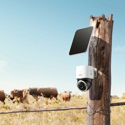 9. Eufy 4G LTE Cam S330 Outdoor IP Security Camera 3840 x 2160 px Ceiling/Wall/Pole