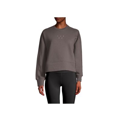 5. CASALL Boxy Crew Neck Sweatshirt, gray