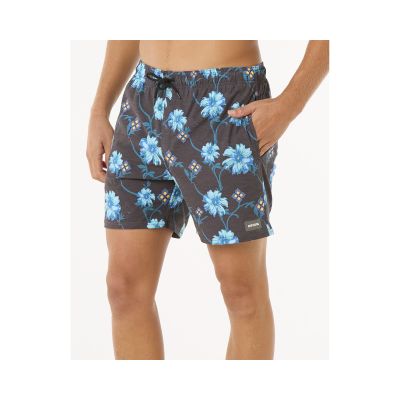 2. RIP CURL Surf Revival Floral Volley boardshorts black