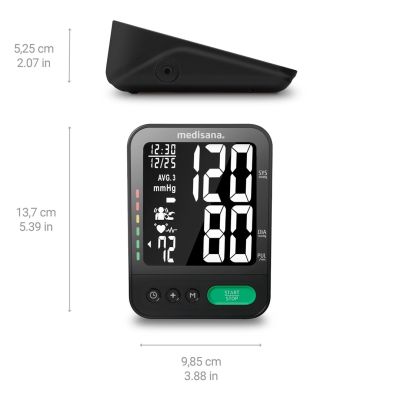 23. Medisana BU 582 upper arm blood pressure monitor (black)