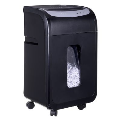 Activejet ASH-2502C shredder, P-4, 28 l, 4x40 mm shreds, 25 sheets, black
