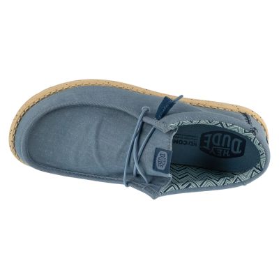 3. Hey Dude Wally Stretch Canvas 40700-5DD Blue 41