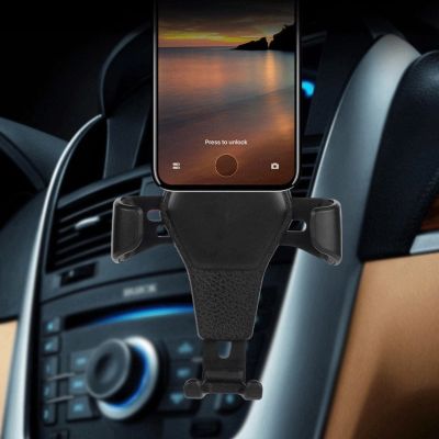 6. Car Holder H01 Black gravity car holder for the ventilation grille