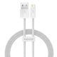 Baseus Dynamic Series 2.4A USB-A - Lightning cable 1m - white