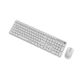 4. GEMBIRD WIRELESS KEYBOARD + MOUSE SET SILENT KEY PRO BUSINESS, WHITE, US LAYOUT