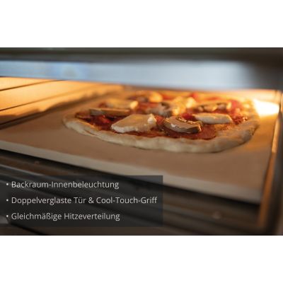 5. New Alfredo pizza oven in silver