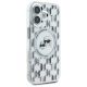 4. Karl Lagerfeld IML Monogram Karl & Choupette Head MagSafe iPhone 16 Case - Clear