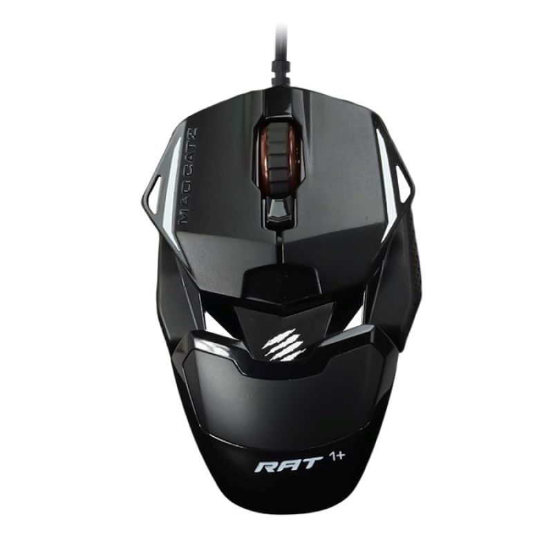 Mad Catz THE AUTHENTIC RAT 1+ gaming mouse (MR01MCINBL000-0)