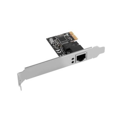 2. LANBERG PCI-E 1X RJ45 1GB NETWORK CARD RTL8111C FOLLOW LOW PROFILE PCE-1GB-201