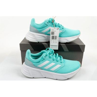 9. Adidas Galaxy 6 W women's sports shoes for running mint comfortable