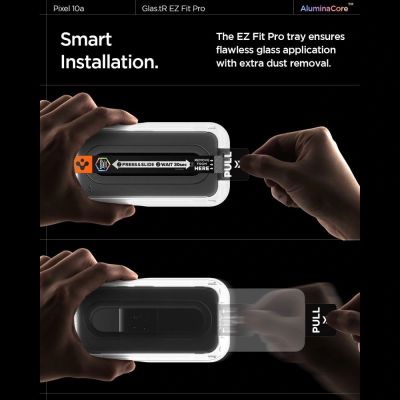 11. Spigen Glas.tR EZ Fit Pro 2-Pack Tempered Glass Screen Protector for Google Pixel 10A