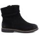 2. Women's black suede ankle boots Jezzi ASA296-4