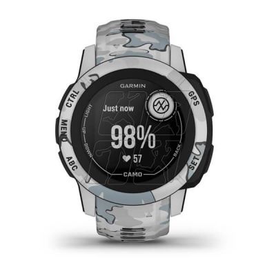 2. Garmin Instinct 2S Camo Edition Mist Camo Watch