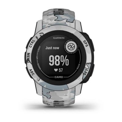 2. Garmin Instinct 2S Camo Edition Mist Camo Watch