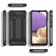 4. Hybrid Armor Case Tough Rugged Cover for Samsung Galaxy A73 blue