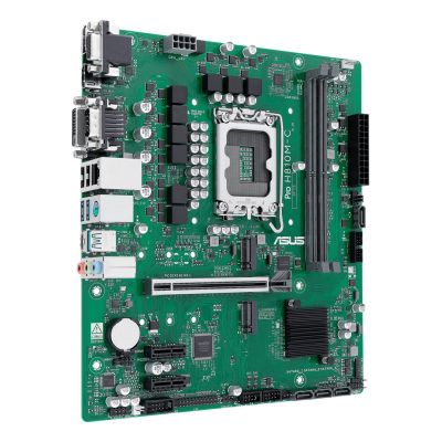 3. ASUS PRO H810M-C-CSM Intel H810 LGA 1851 (Socket V1) micro ATX