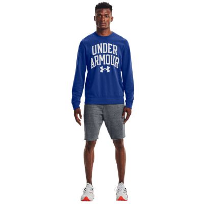 4. Under Armor Rival Terry Crew M 1361561-432 sweatshirt