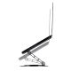 6. Trust ZEFF METAL Black Laptop Stand