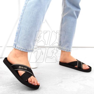 5. Big Star W INT1988B flip-flops, black