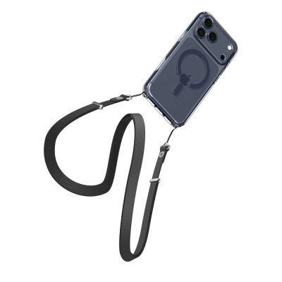 8. Spigen Ultra Hybrid MagSafe Case for iPhone 17 Pro Max - Clear Navy Blue