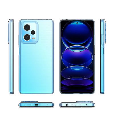 6. Ultra Clear 0.5mm case for Xiaomi Redmi Note 12 Pro+ thin cover transparent