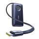 Baseus EnerCore CR11 10000mAh 45W Power Bank with Retractable USB-C Cable - Black