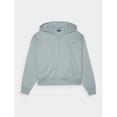 7. Women's zip-up hooded sweatshirt 4F 4FWAW24TSWSF1306-47S