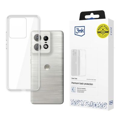 3mk Clear Case for Motorola Edge 50 Pro - transparent