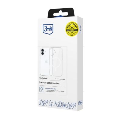 9. 3mk Clear MagCase for Apple iPhone 17 - transparent