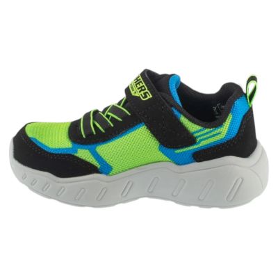 2. Skechers Play Scene – Storm Brights 407606N-LMBK Green, Size 24