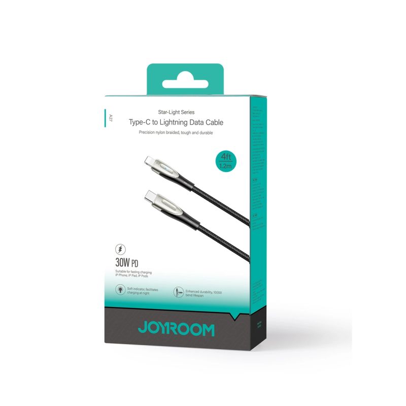 5. Joyroom Star-Light Series SA27-CL3 USB-C / Lightning 30W 1.2m cable - black