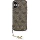 2. Guess 4G Charms Collection MagSafe case for iPhone 17 - brown