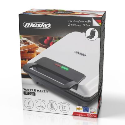 18. MESKO MS 3091 waffle maker