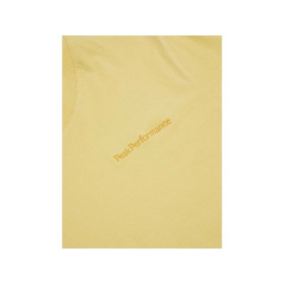 3. PEAK PERFORMANCE Original Small Logo Tee Women yellow