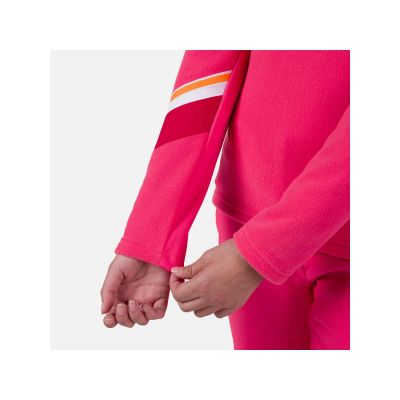 5. Rossignol W Strawpile Fleece Hz Pink Sweatshirt