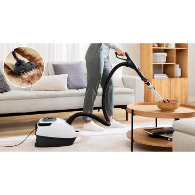 9. Bosch Serie6 ProSilence BGB6SIL0L Bagged Vacuum Cleaner