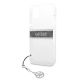 6. Guess GUHCP13SKB4GGR iPhone 13 mini 5.4" Transparent hardcase 4G Gray Strap Charm