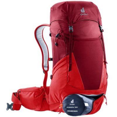 11. DEUTER Futura Pro 36 Masala-Cherry Hiking Backpack