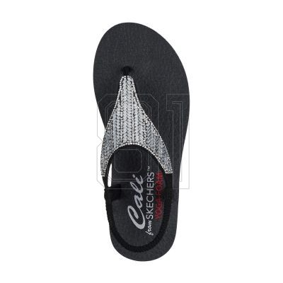 3. Skechers Meditation Sandals - Glamorous Muse W 119774-BLK