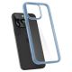 2. Spigen Crystal Hybrid Case for iPhone 15 Pro Max - Clear Blue
